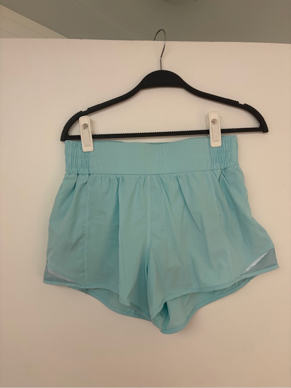 Light Aqua Women’s Athletic Shorts